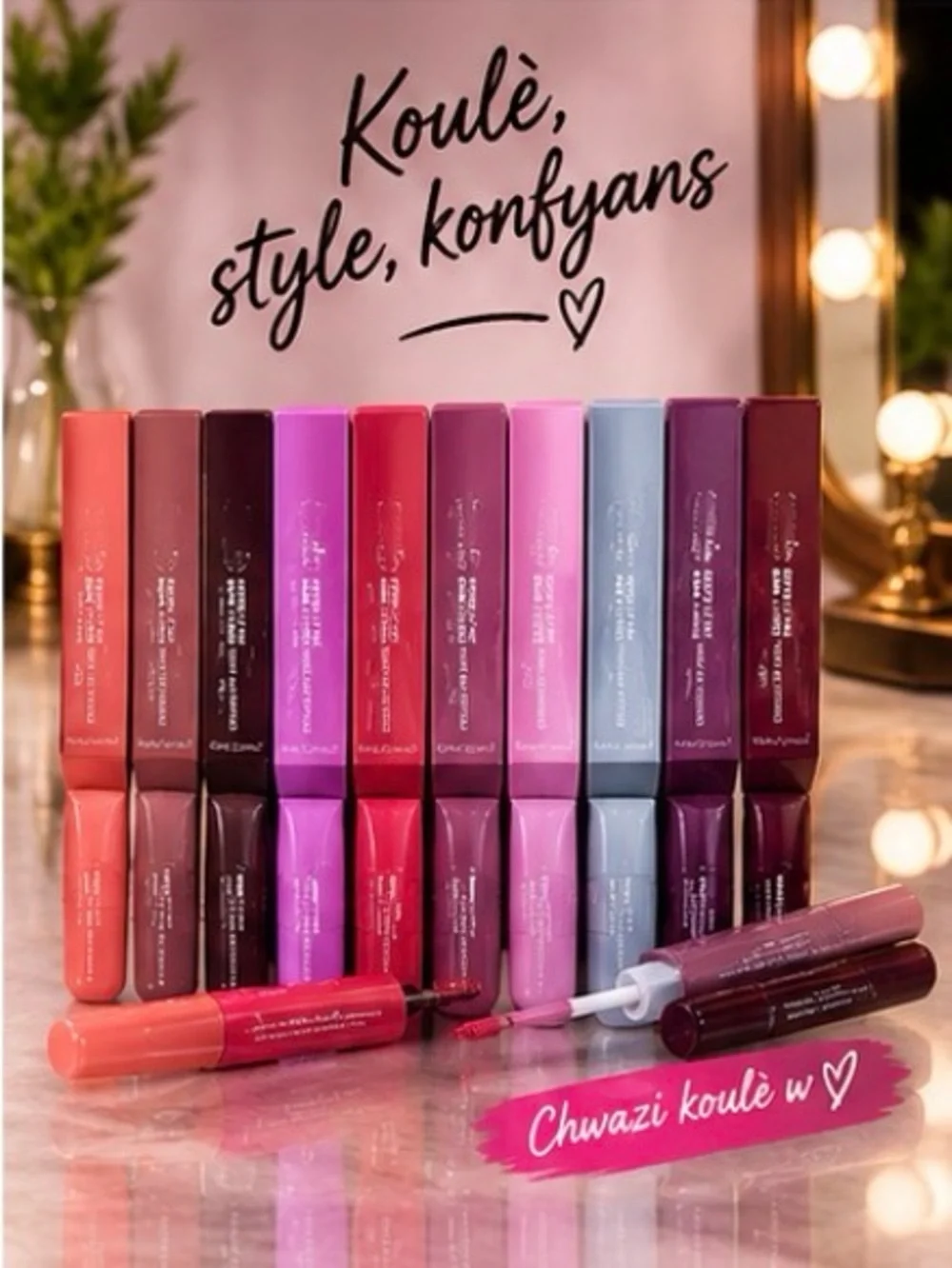 Peptide Lip Treatment multiple colors (sells pack 4 units)